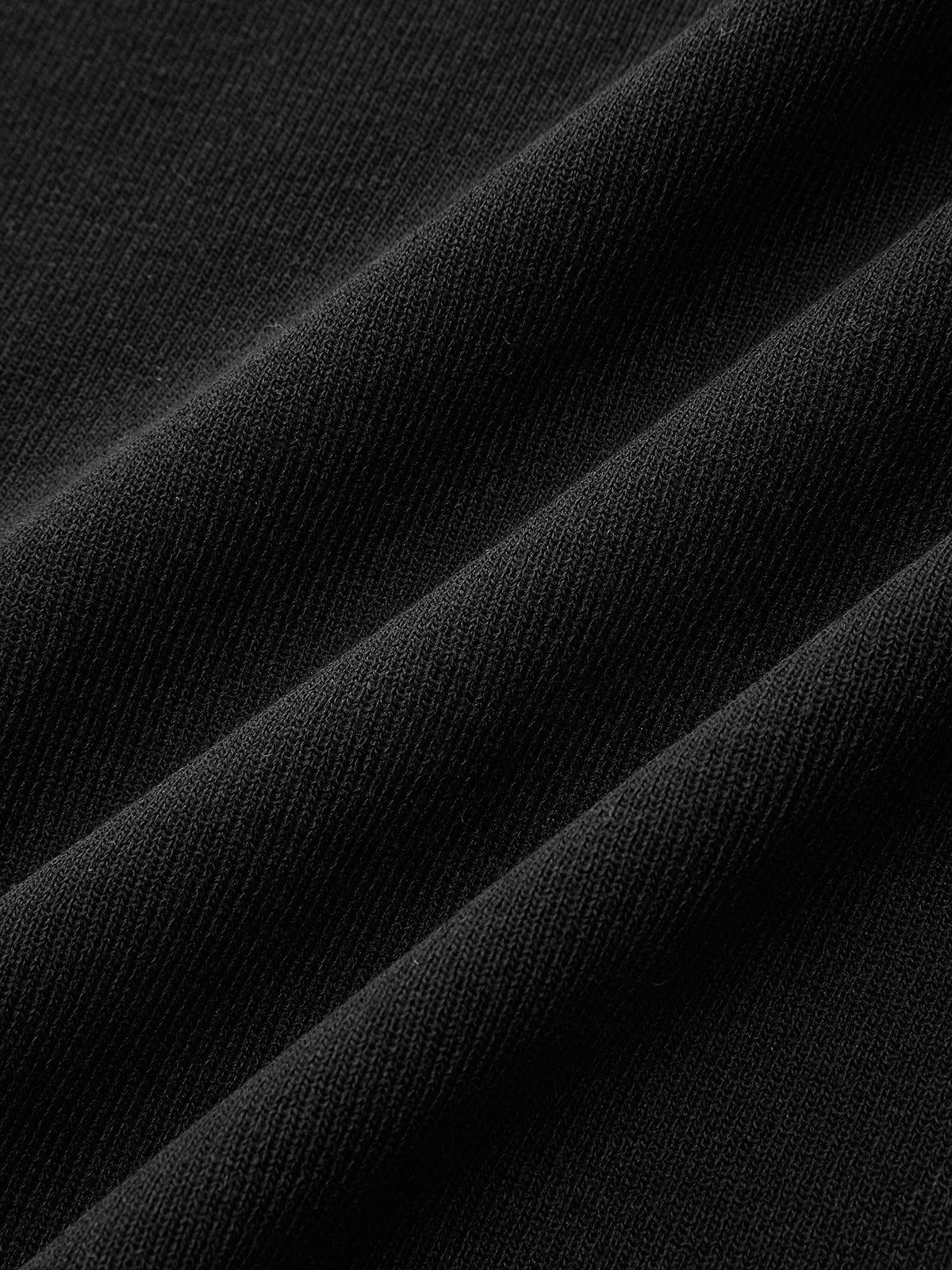 Vestido midi tipo camiseta de punto a rayas