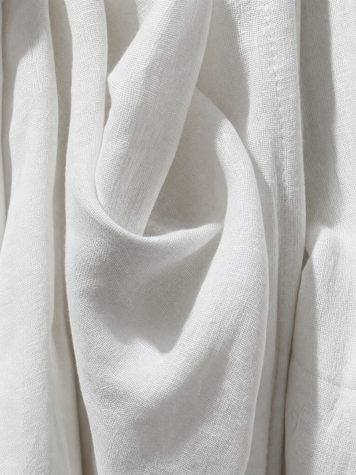 Mono holgado sin mangas para mujer, de estilo minimalista, con cuello alto y botones, confeccionado en mezcla de lino